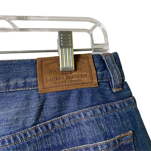 Ralph Lauren 10P High Rise Boot Cut Mom Jeans (2526) - Picture 6 of 9